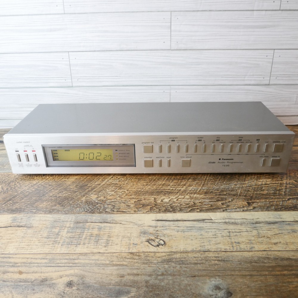 Panasonic TE96 Quartz Audio Programmer Working Vintage