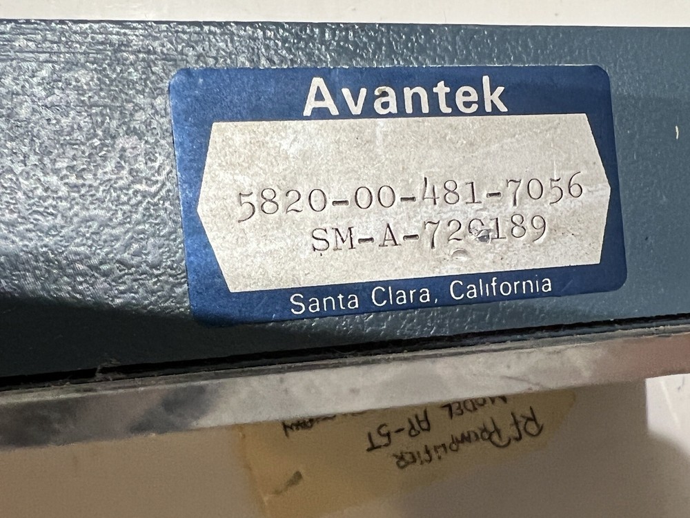 USED Avantek AP-5T RF Preamplifier