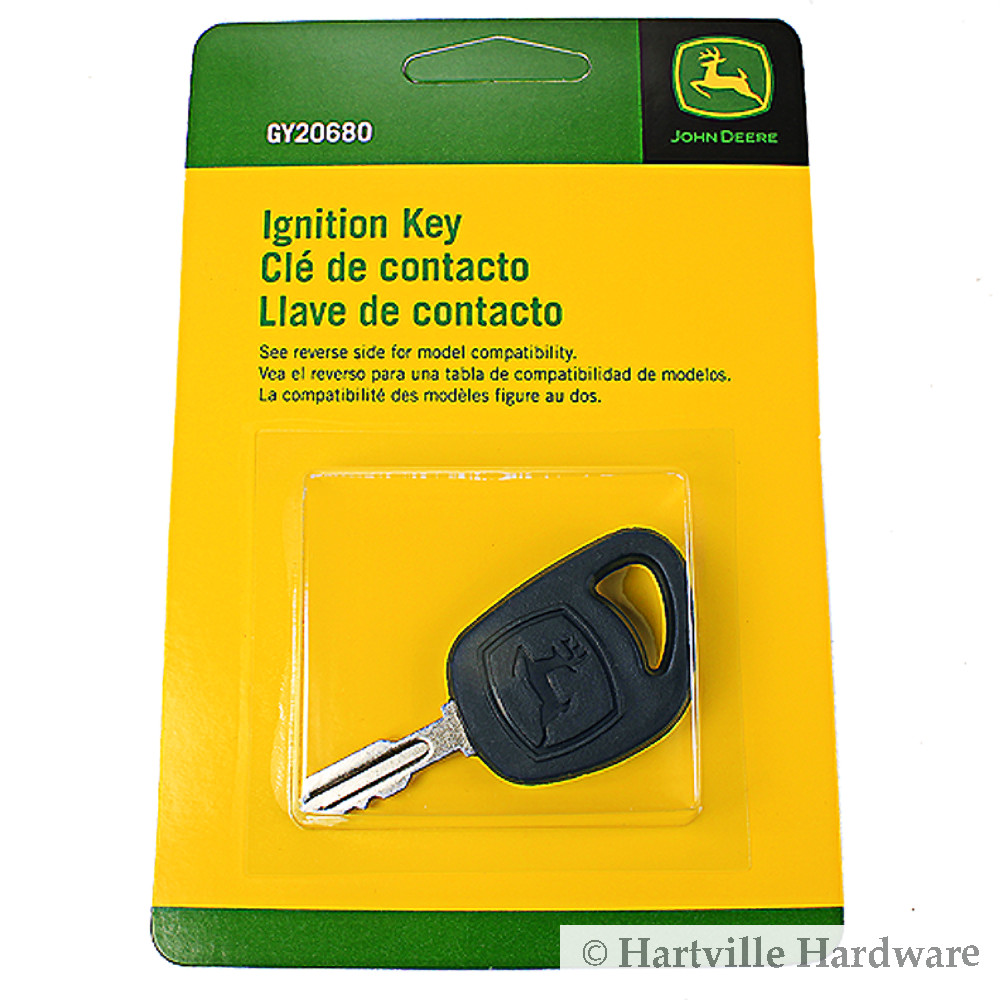 John Deere GY20680 Ignition Key