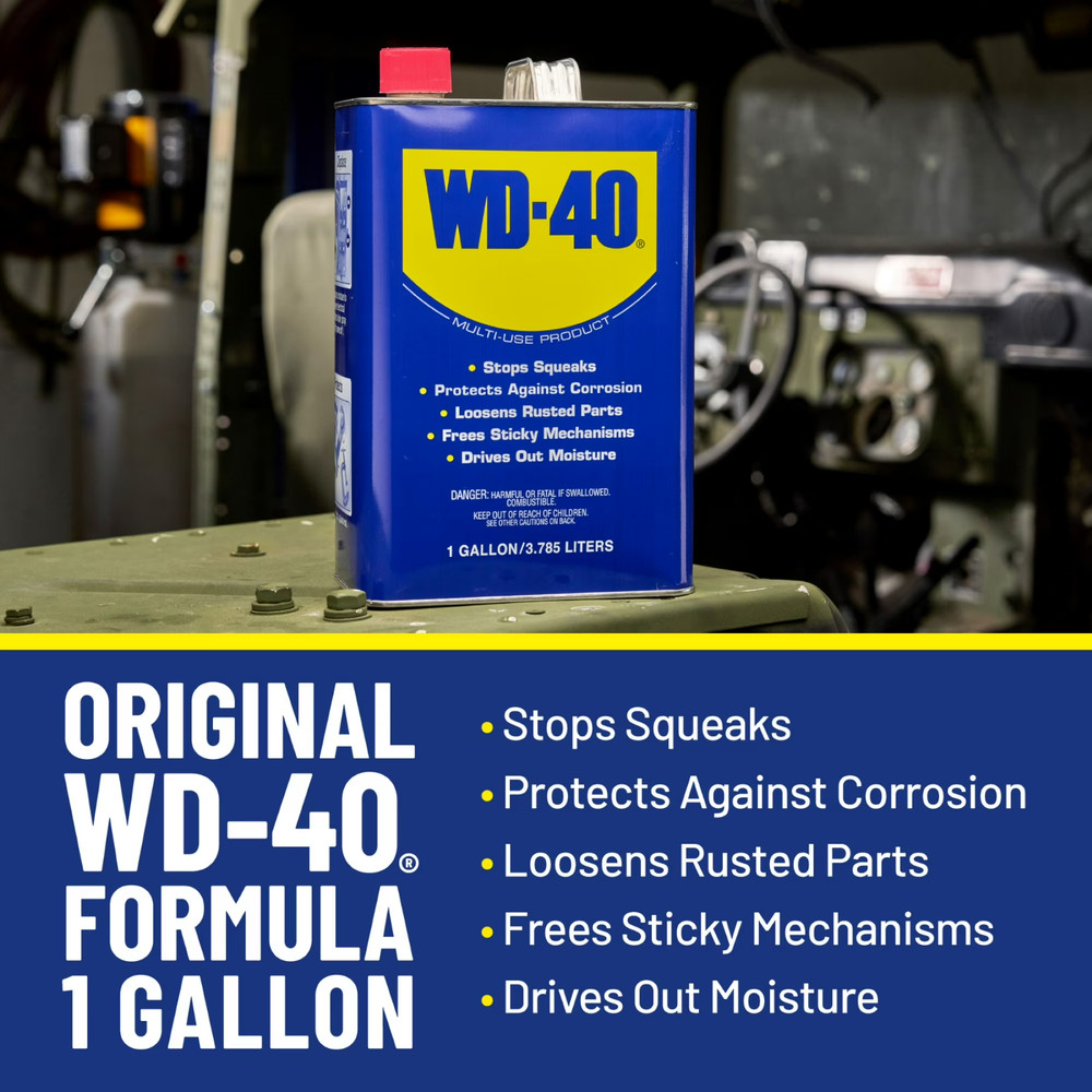 ( 2 Pack ) WD-40 Multi-Use Product Lubricant Bulk, 1 gallon