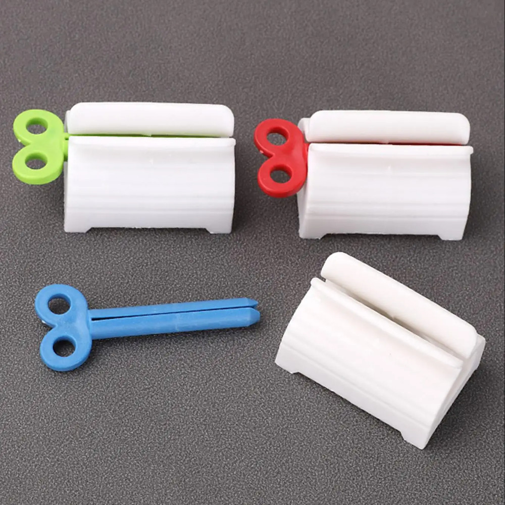 1 /3 Toothpaste Squeezer, Cleanser, Hand Cream, Manual Rolling Squeezer, Bathroo