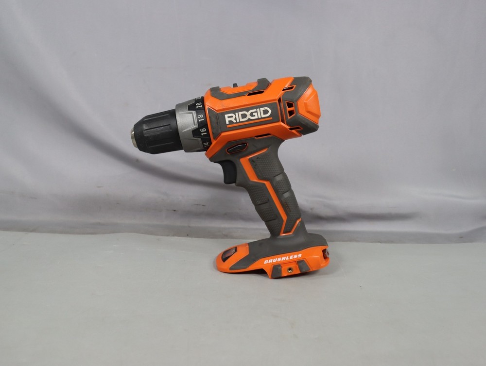 RIDGID 18 VOLT BRUSHLESS 1/2" DRILL DRIVER R860054 Bare Tool,tested