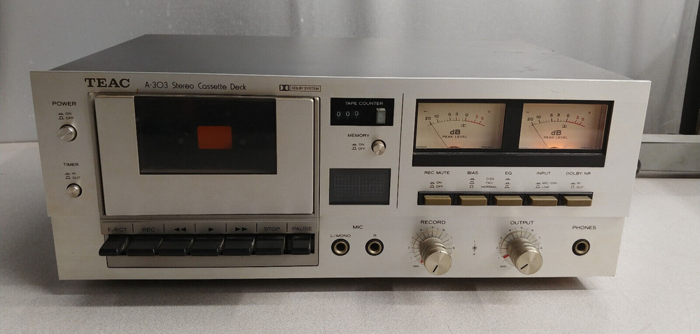Teac A-303 Stereo Cassette Deck