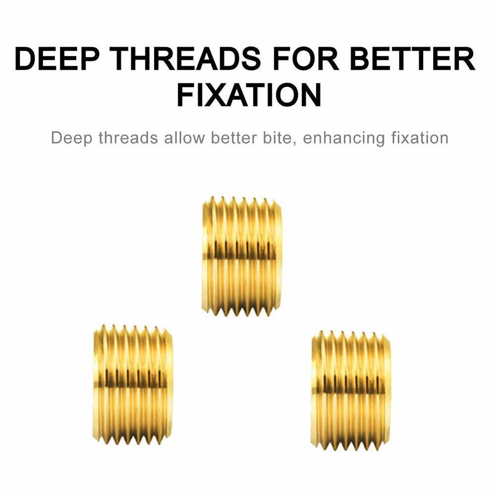 3/4" NPT Male Plug Pipe Fitting Internal Hex Head Socket Plug 3PCS