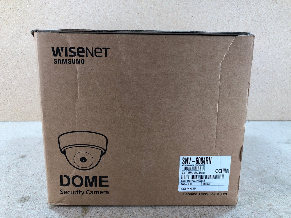 Samsung SNV-6084RN 2M IR Network Vandal Dome Camera