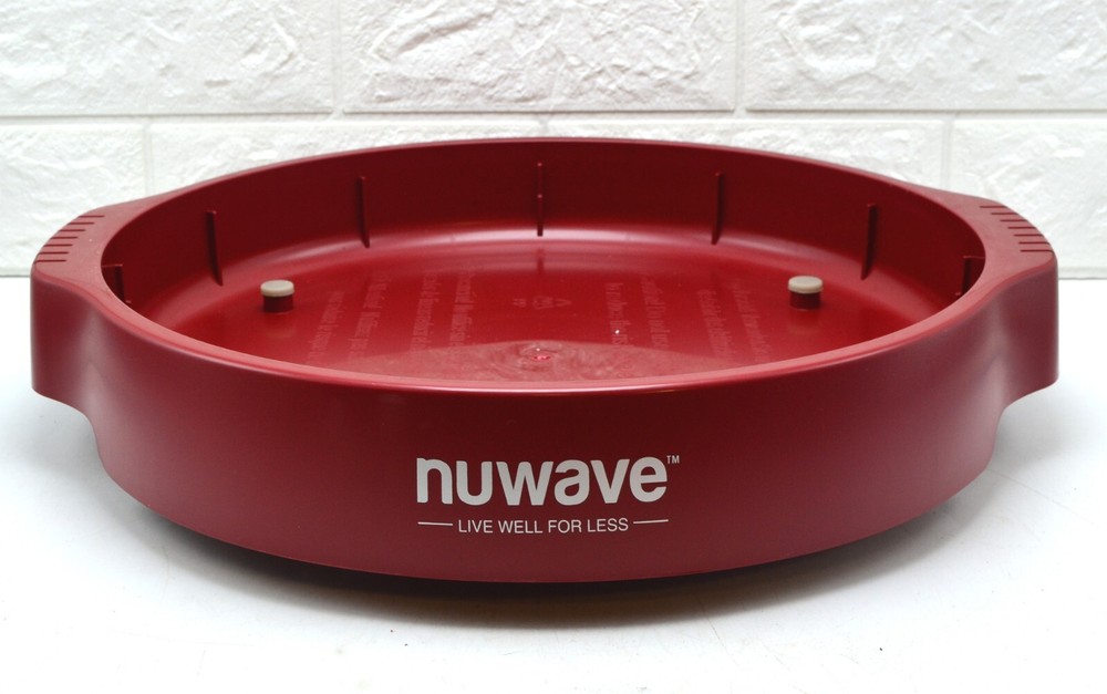 NuWave Pro Plus Oven Cinnamon / Silver Replacement Parts Bottom Base LIVE WELL