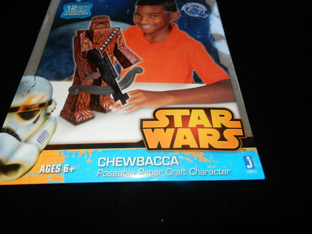 Disney Star Wars Chewbacca Poseable Paper Craft Character
