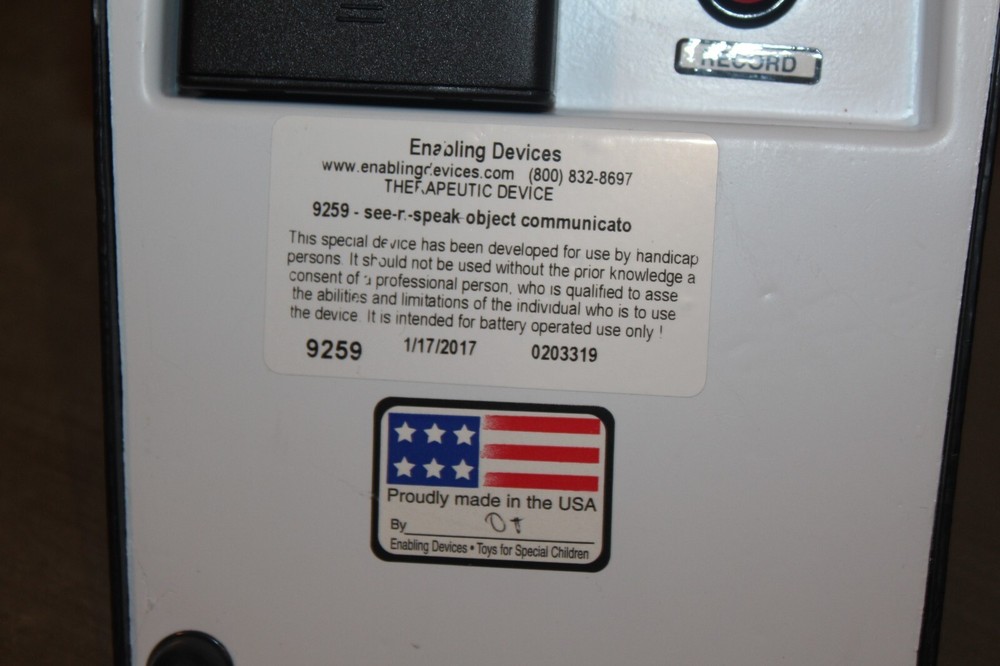 Enabling Devices See & Speak Object Communicator