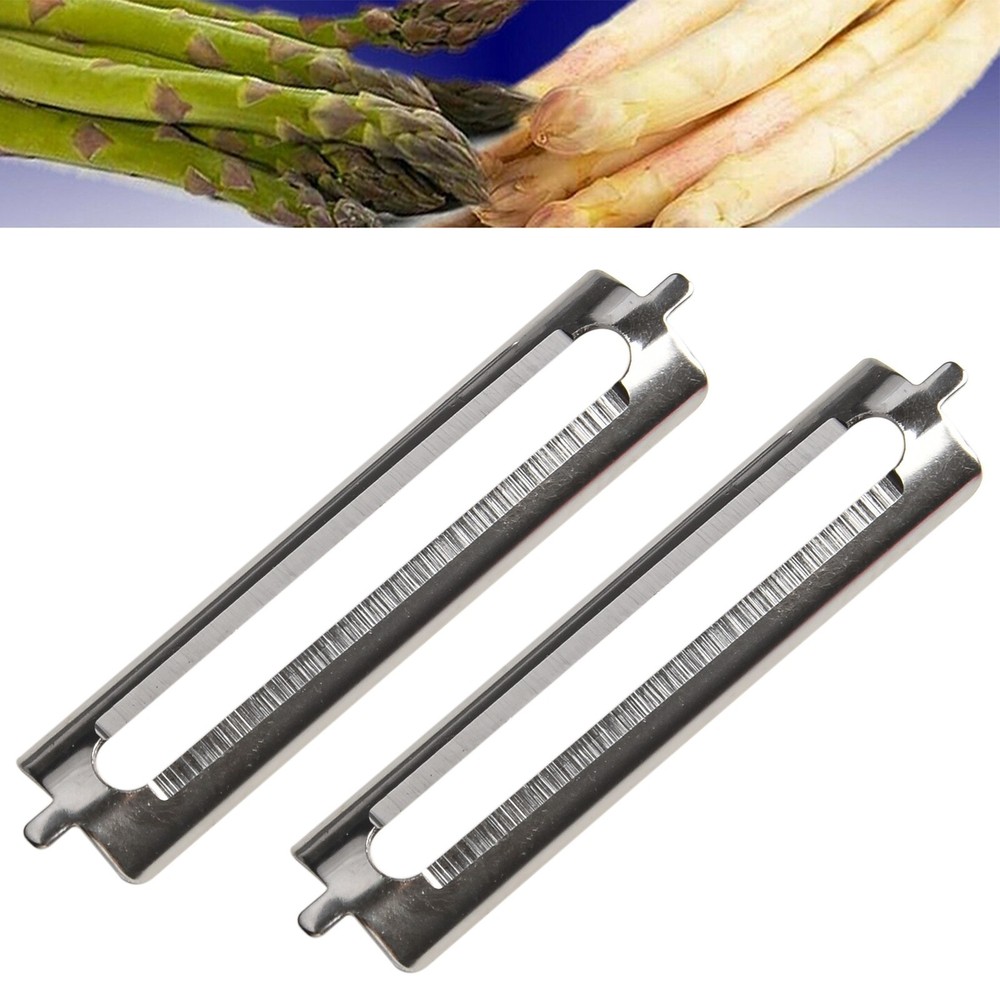 Stainless Steel Single-sided Flat Blade Multifunctional Peeling Blades Replace