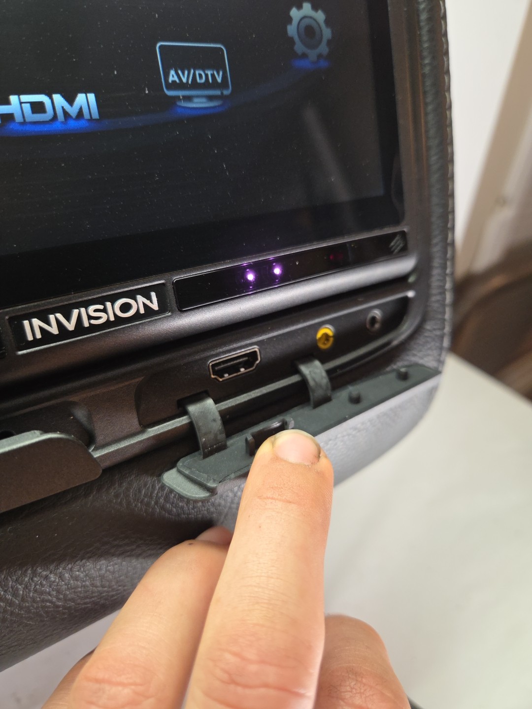 10-16 Land Rover Lr4 TOUCHSCREEN Headrest SCREEN Monitor DVD HDMI GAME USB