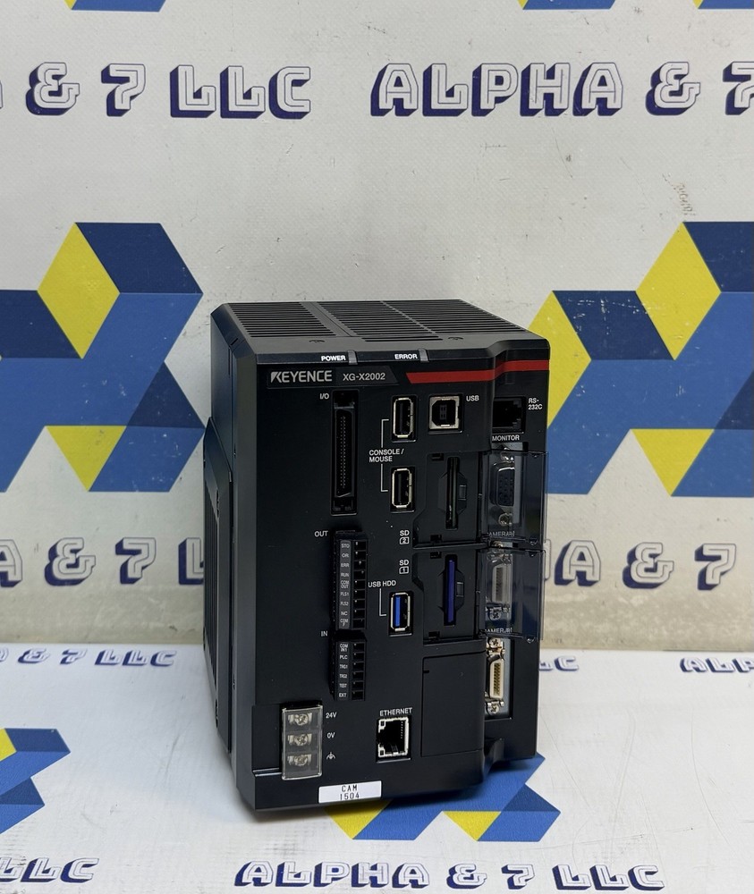Keyence XG-X2002 Camera Controller, Vision System Controller XG X2002