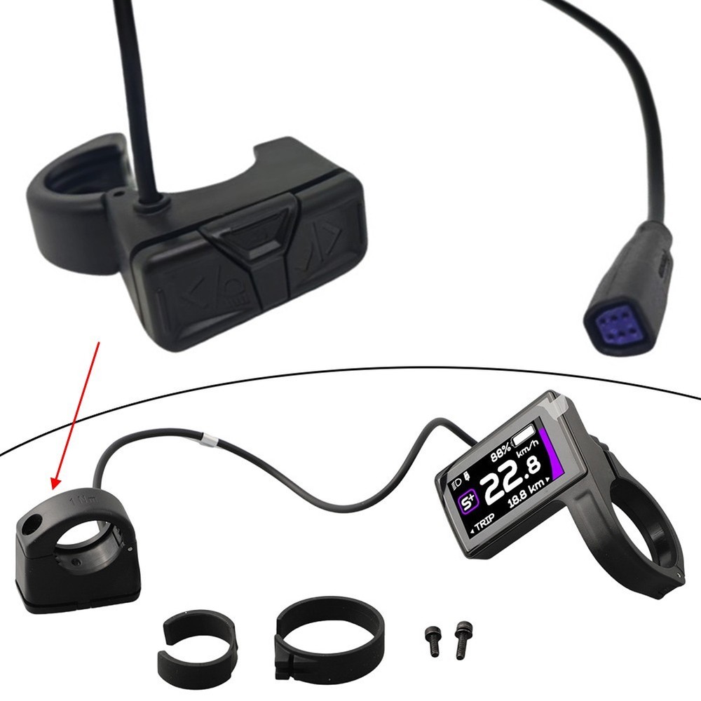 for For bafang DPC244 DPC245 display switch button without display unit