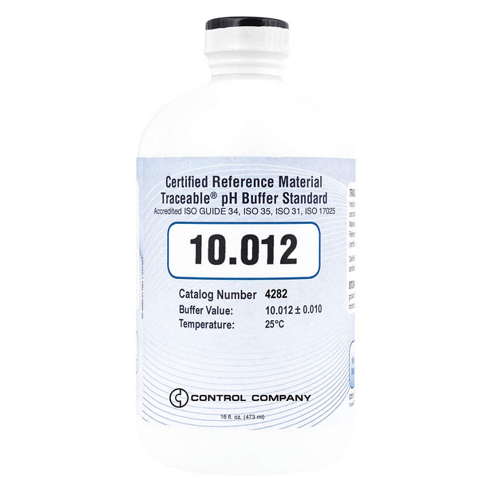 TRACEABLE 4282 pH Standard,Cert.Ref Material,CRM 10.012 PK 5