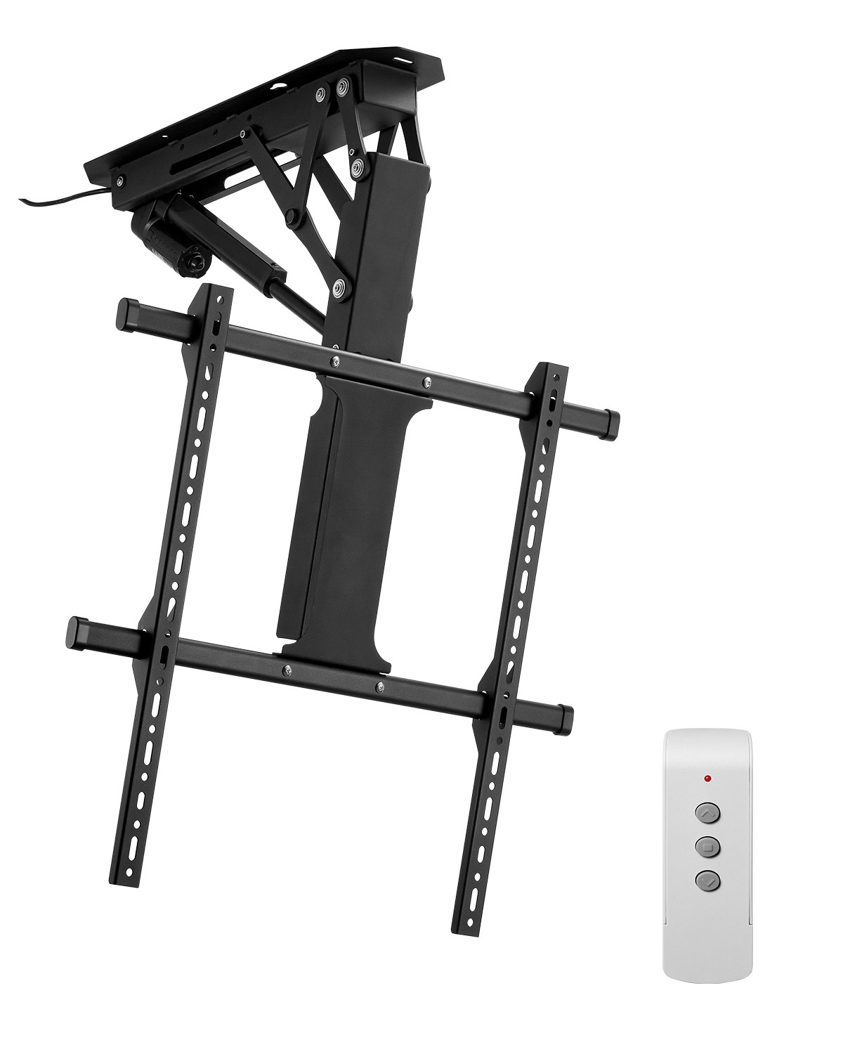 Uimoso Motorized Ceiling TV Mount Electric Flip Down Bracket for 32-65 in Screen