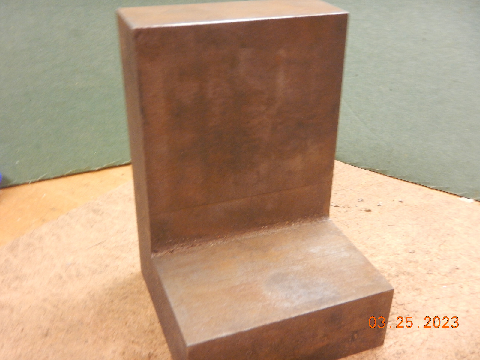 LOT AC52 OLDER SMALL ANGLE PLATE MACHINIST JIG FIXTURE SETUP TOOLING