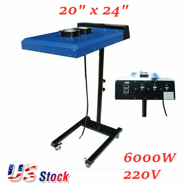 20" x 24" Automatic IR Flash Dryer With Sensor Flash Dryer 6000W 220V