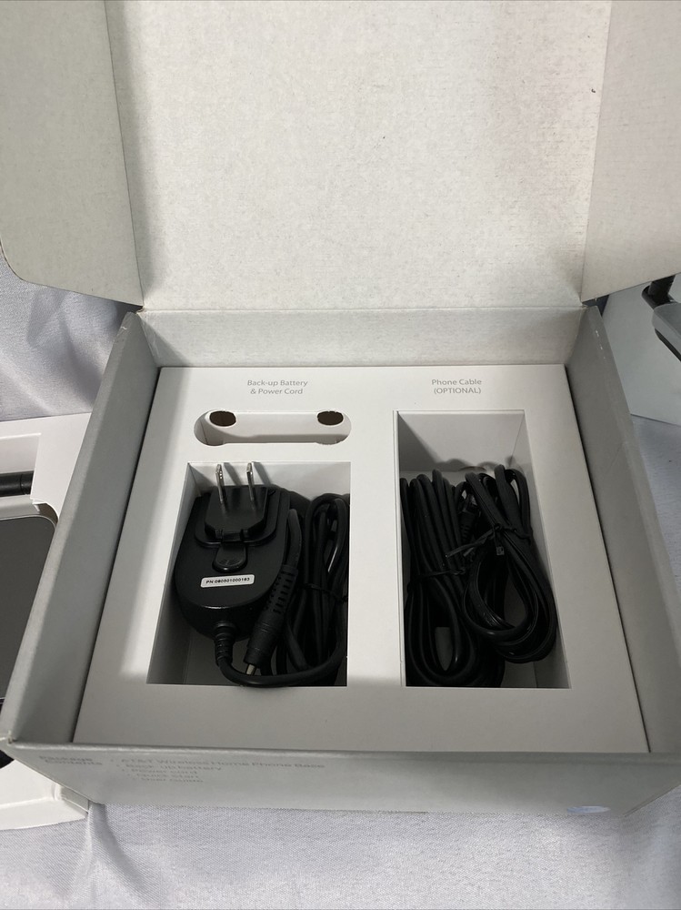 AT&T WF720 Wireless Home Phone Base - Silver