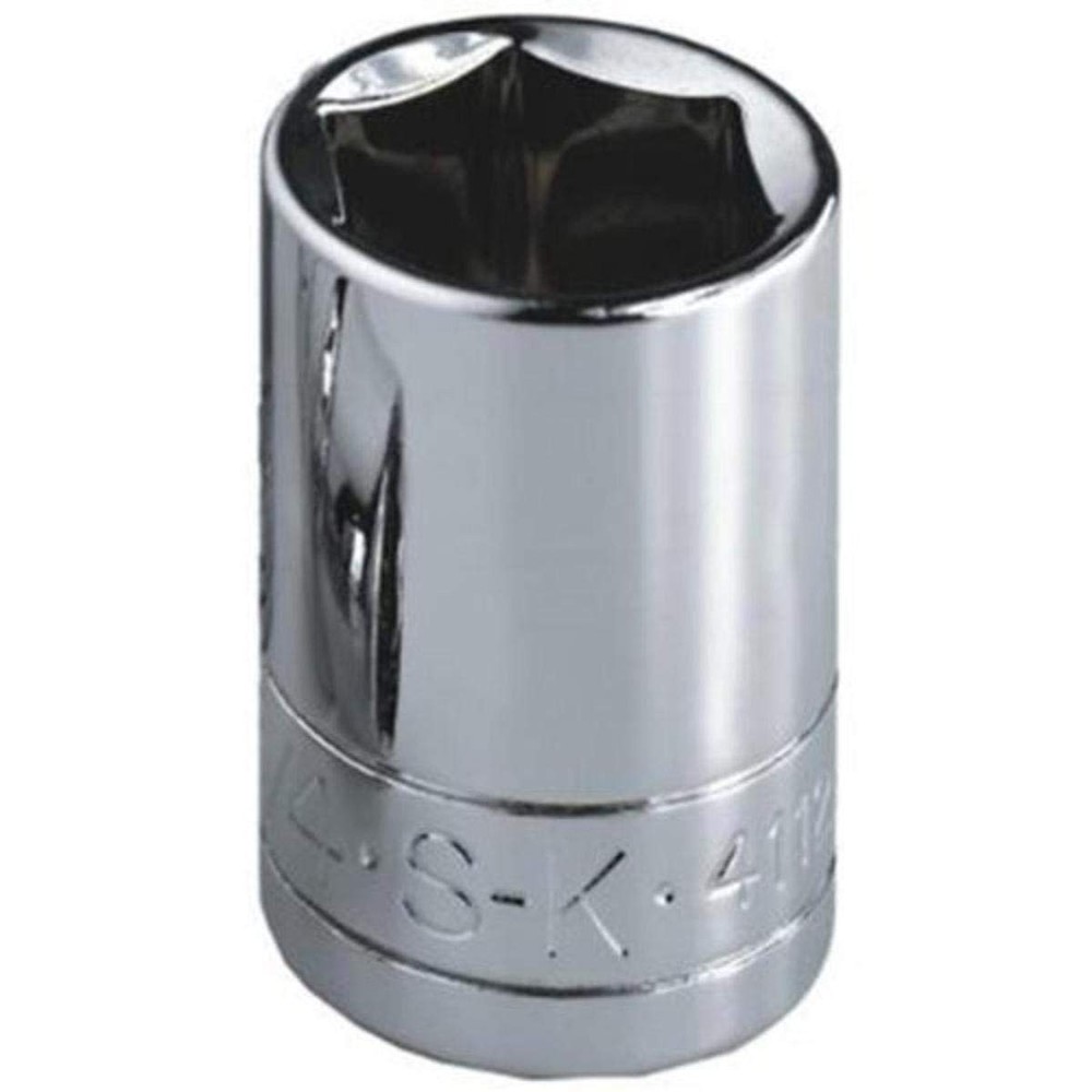 SK Tools USA 1/2" Drive, 12 Point, Deep, SAE Chrome Socket, One Size,