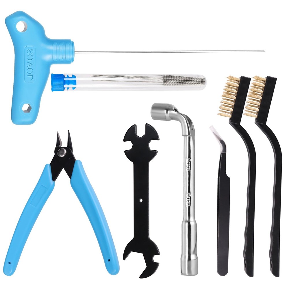 3D Printer Tools Kit, 17Pcs 3D Printer Accessories with L-Size Extruder Nozzl...