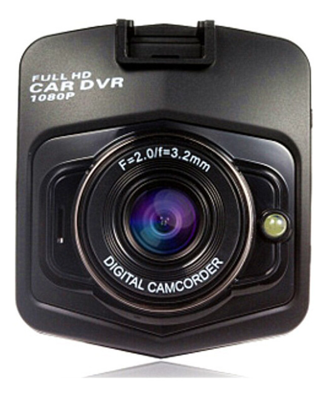 1 set Black/blue 2.45-inch Shield Type Dash Cam
