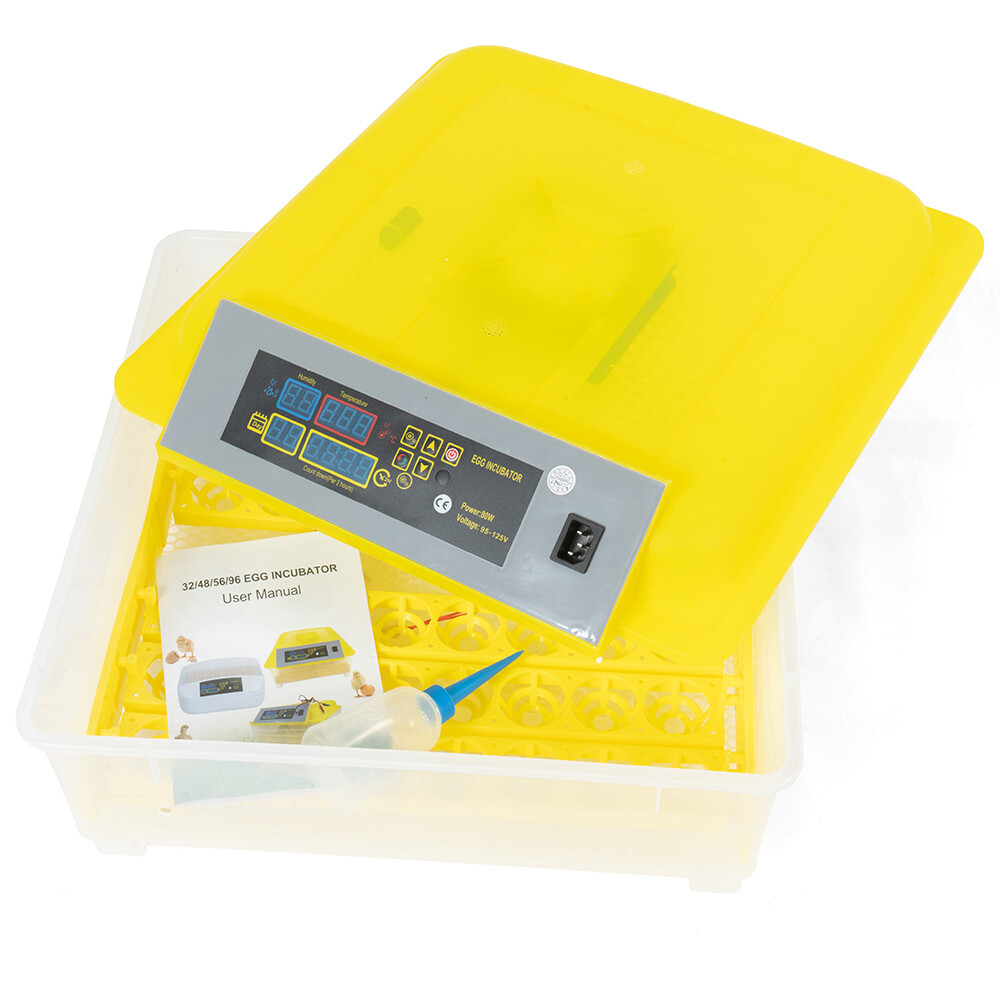 Digital Hatcher Breed Warmer Auto Temperature Control 48 Grid Incubator New