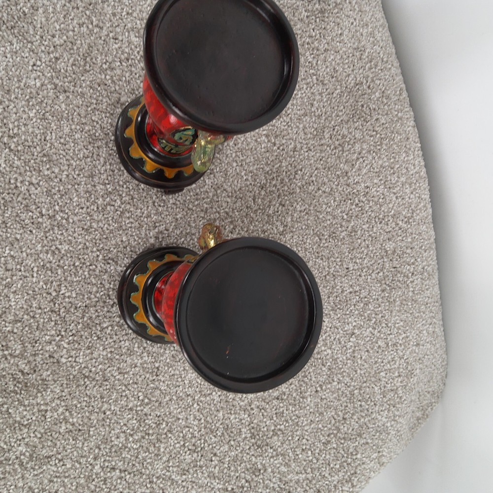 ASIAN DECOR CANDLESTICKS