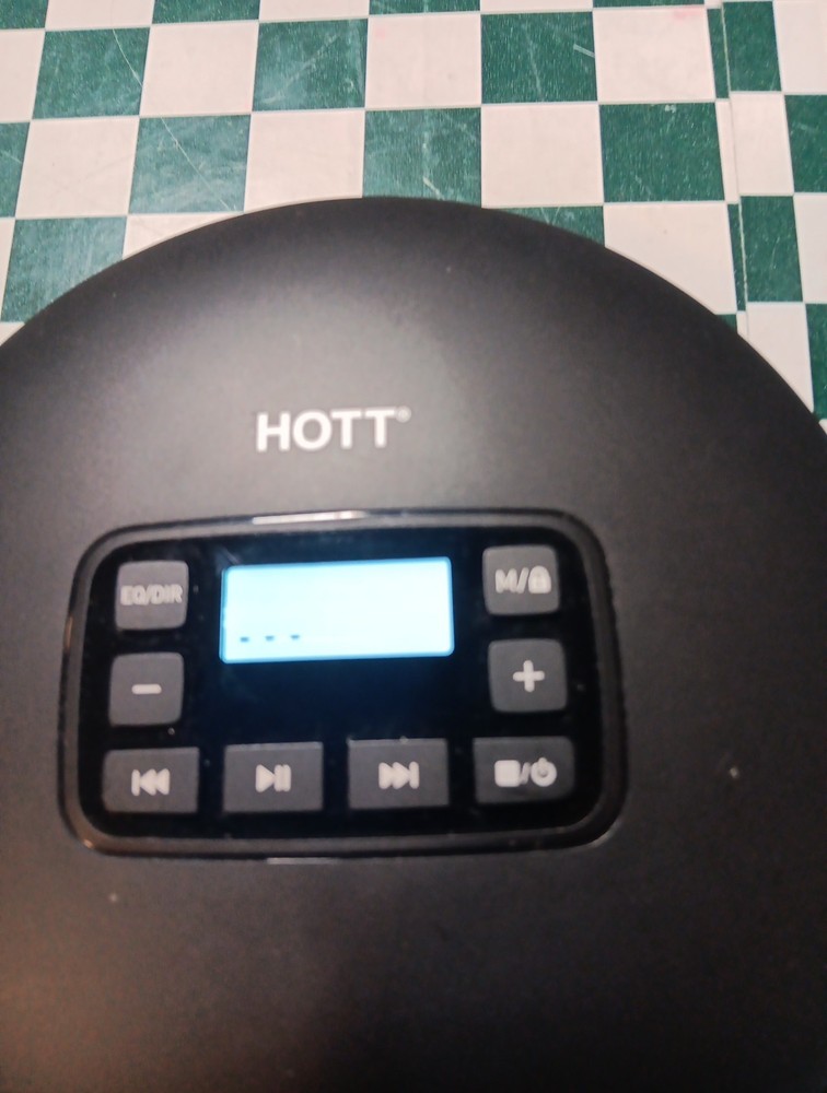 HOTT Portable CD Player With CD-R,MP3 USB Rechargeable