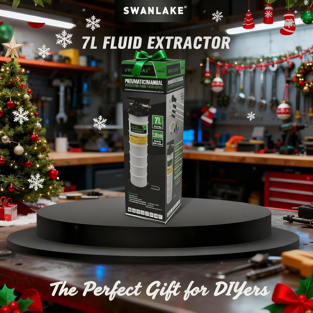Professional 7L Pneumatic/Manual Fluid Extractor Pump