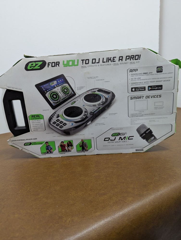 EZ DJ Mixer With Real DJ Effects & Features