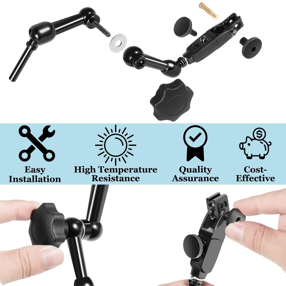 NF1022 Bracket Centering Indicator Bracket, Replaceable, for NOGA fine Adjust...