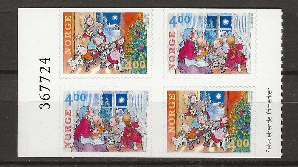 Norway 1999 NK 1376-77 Christmas MNH