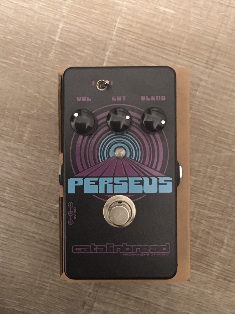 Catalinbread Perseus Sub-Octave Modulation Analog Fuzz Pedal Open Box Used