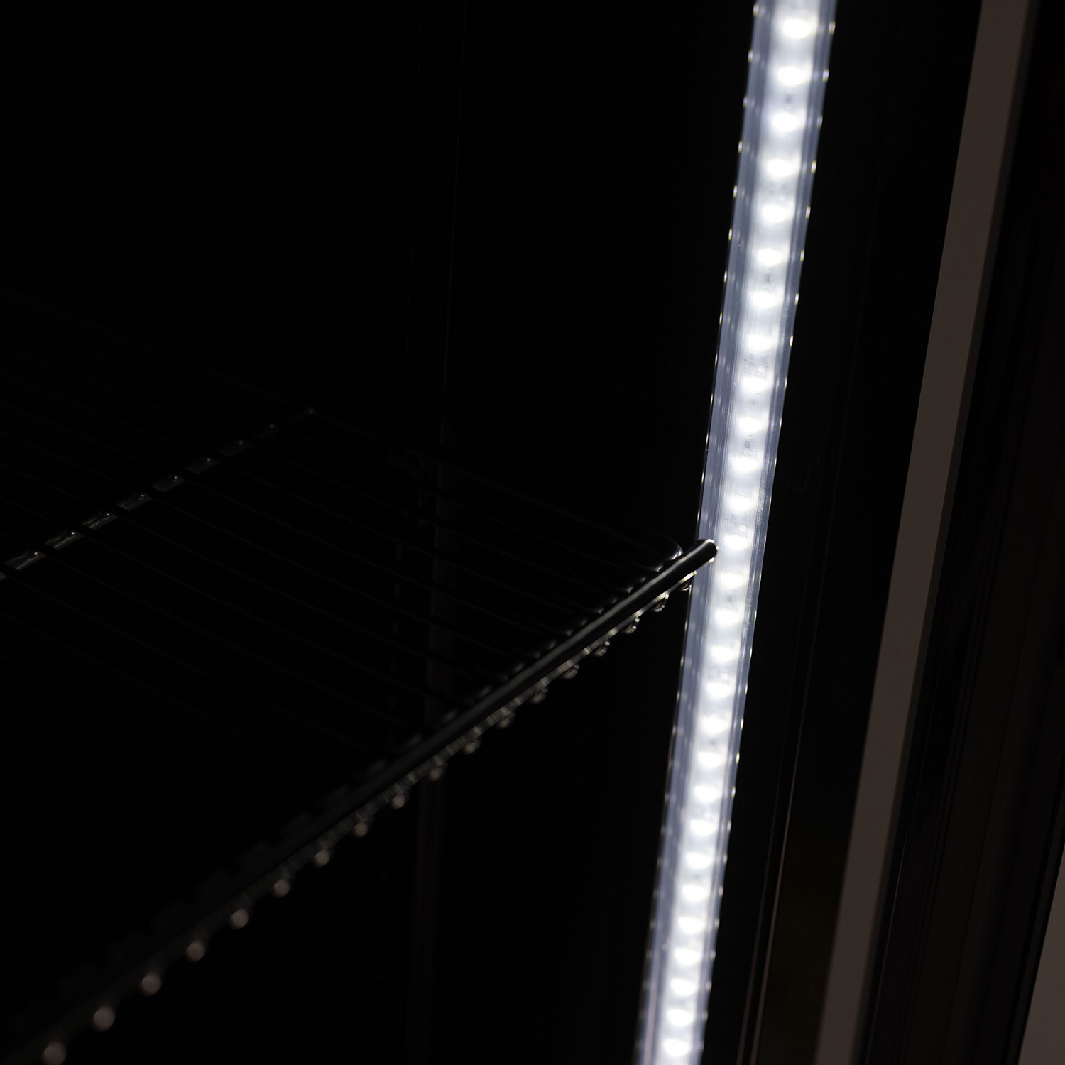 Procool Glass Door Black FLOWER COOLER Display Merchandiser Refrigerator