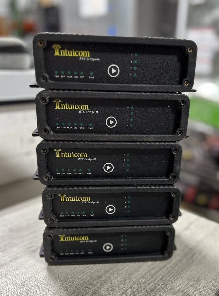 5x Intuicom RTK Bridge-M And Cables