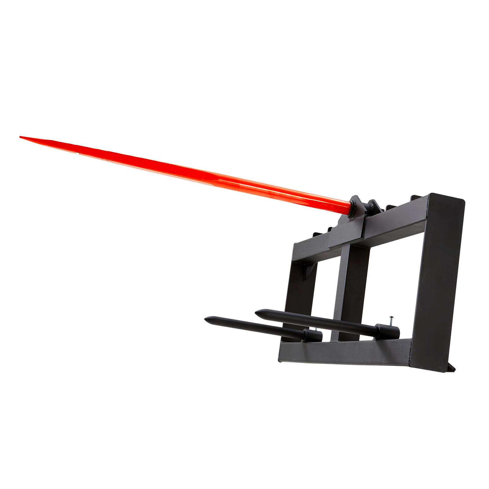 VEVOR 49" Hay Spear Bale Spears Skid Steer Loader Tractor Attachment 1600lbs