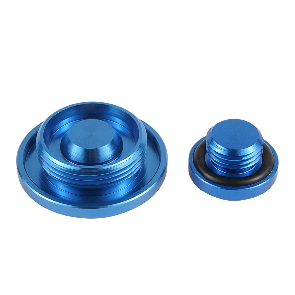 CNC Crankcase Engine Plugs For Yamaha YFZ450 2004 2005-2009 YFZ 450 2012-2013