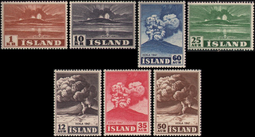Iceland #246-262 MH