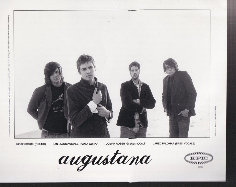 Augustana all the stars and boulevards  press kit. 2005