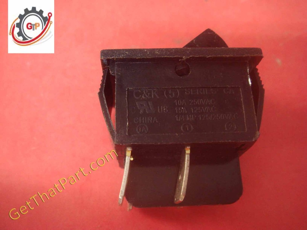 Hill Rom Affinity P3700 Oem Main Power Lockout Switch Assembly Tested