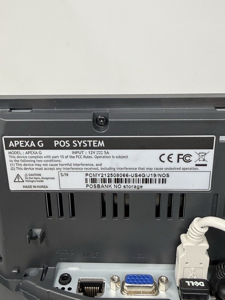 POSBANK Model APEXA G POS System