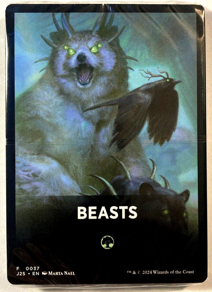 MTG Jumpstart Foundations J25 BEASTS Sealed Theme Deck Unplayed/Box Fresh