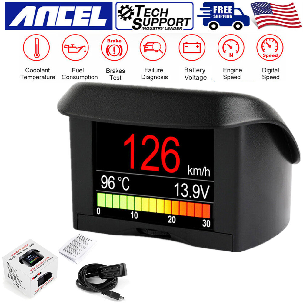 Car Heads Up Display for Cars Windshield Auto HUD OBD2 Code Reader Engine Check
