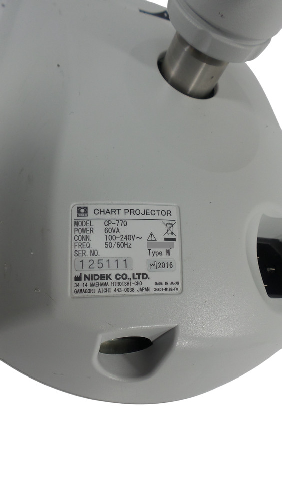 Marco Nidek CP-770 Chart Projector w/ Wall Mount Bracket - Free Shipping