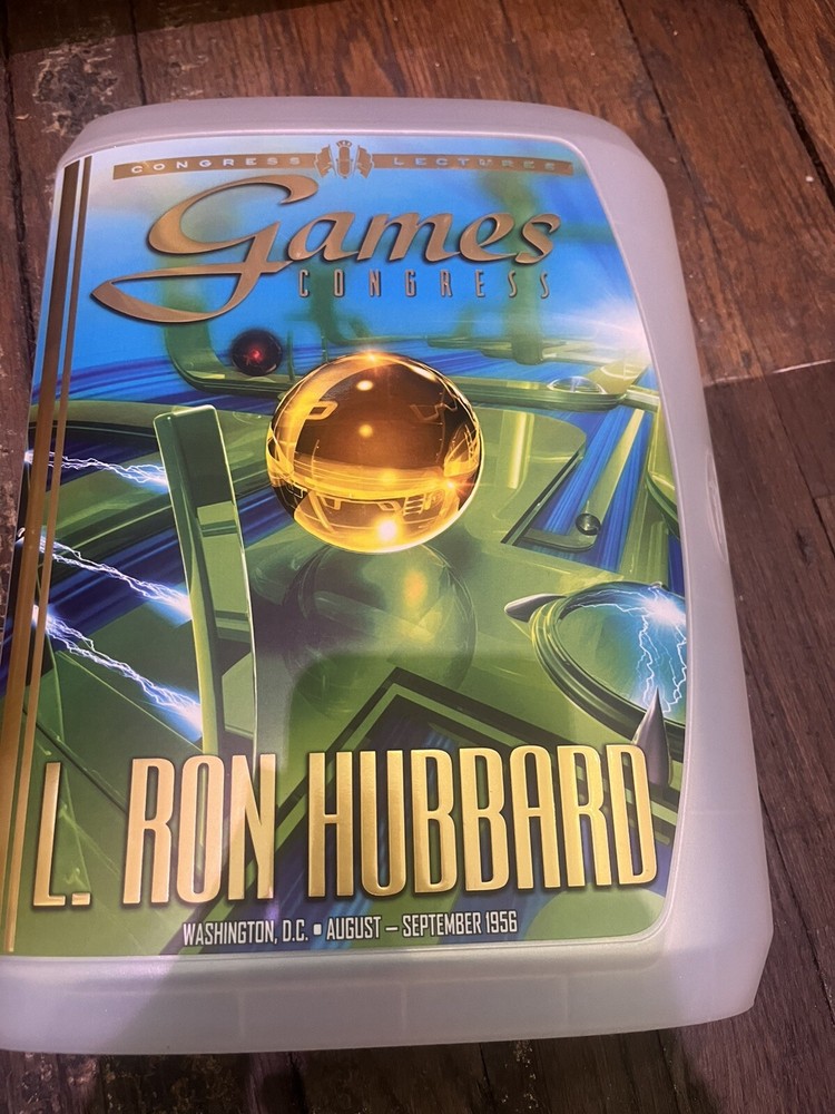 Scientology L Ron Hubbard disk/booklet lecture set