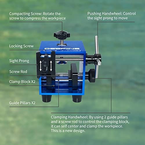 DEEFIINE Self- Centering Gun Sight Pusher: High-Precision Adjustment Tool.