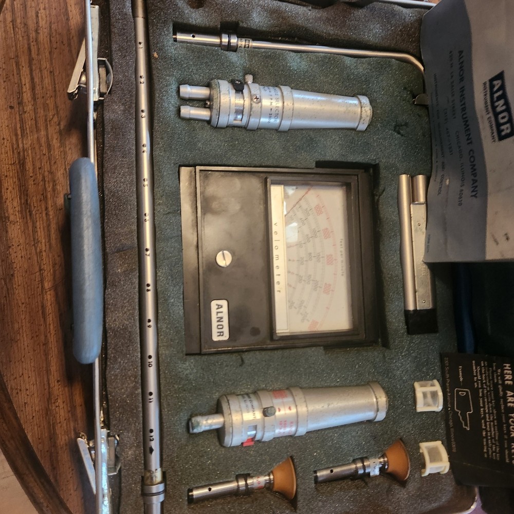 Vintage Alnor Velometer