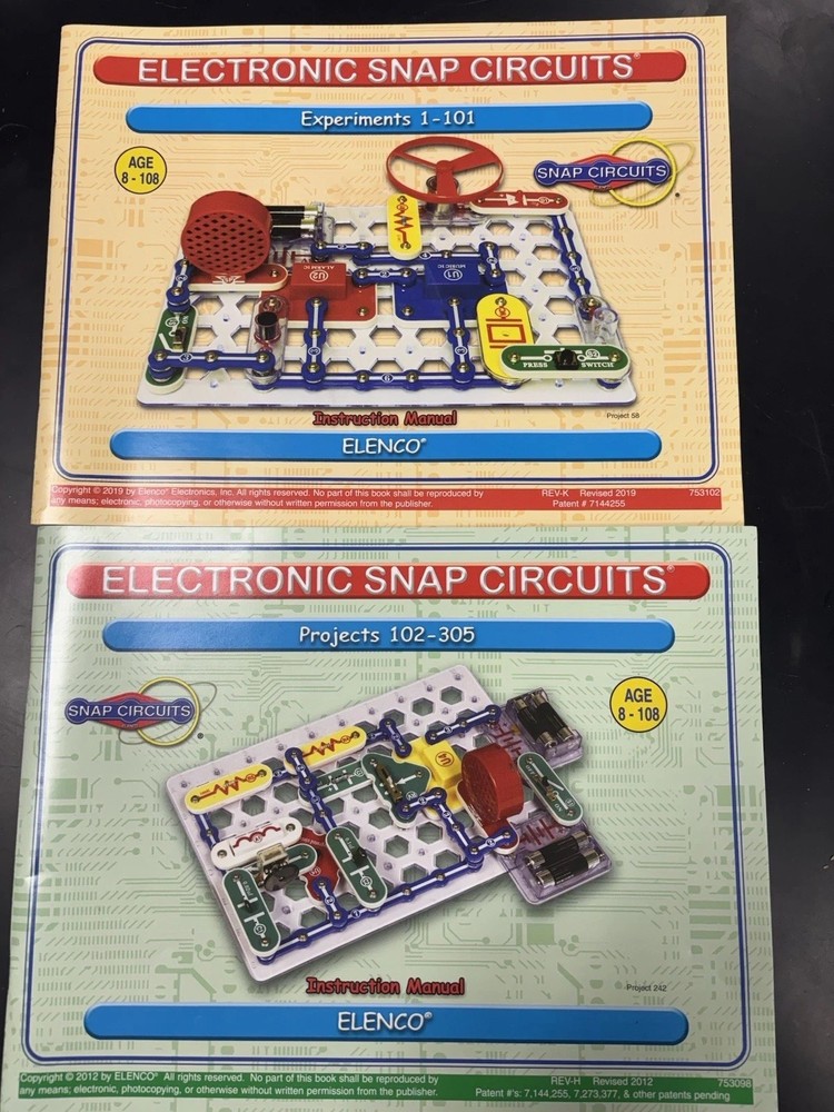 Elenco Snap Circuits SC-300 Electronics Kit OPEN BOX Toy 300++ Projects **Read