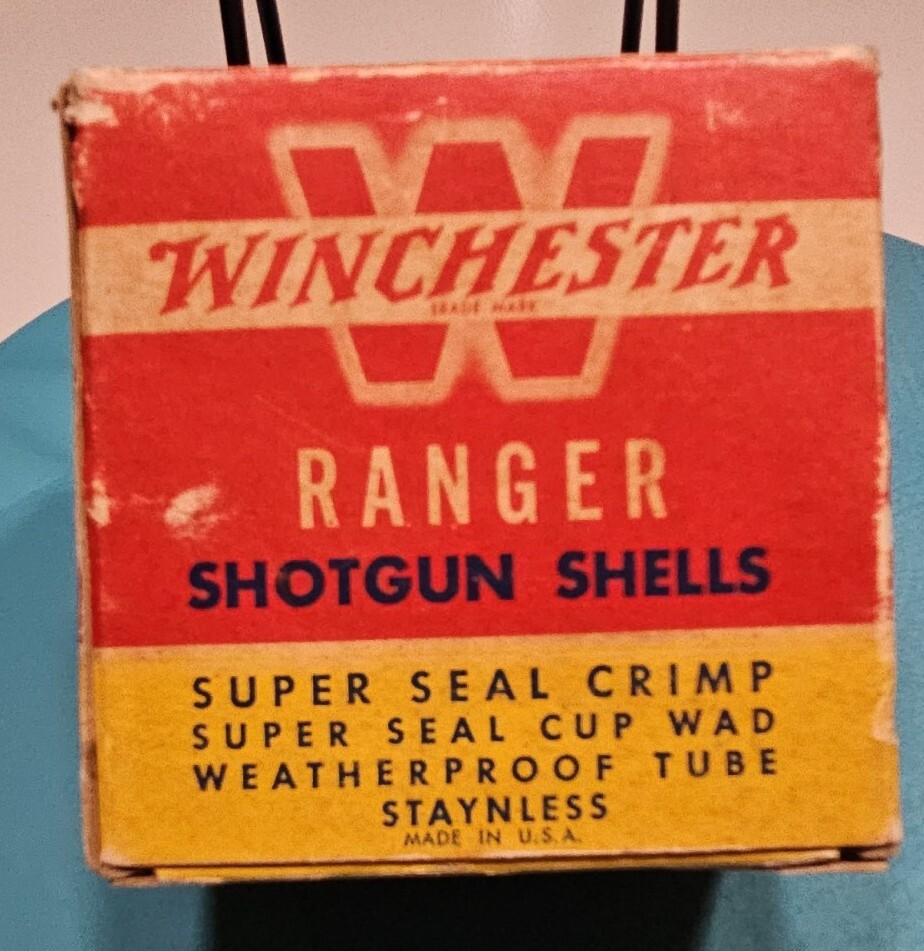Winchestet Ranger Shotgun Shells Box - Empty