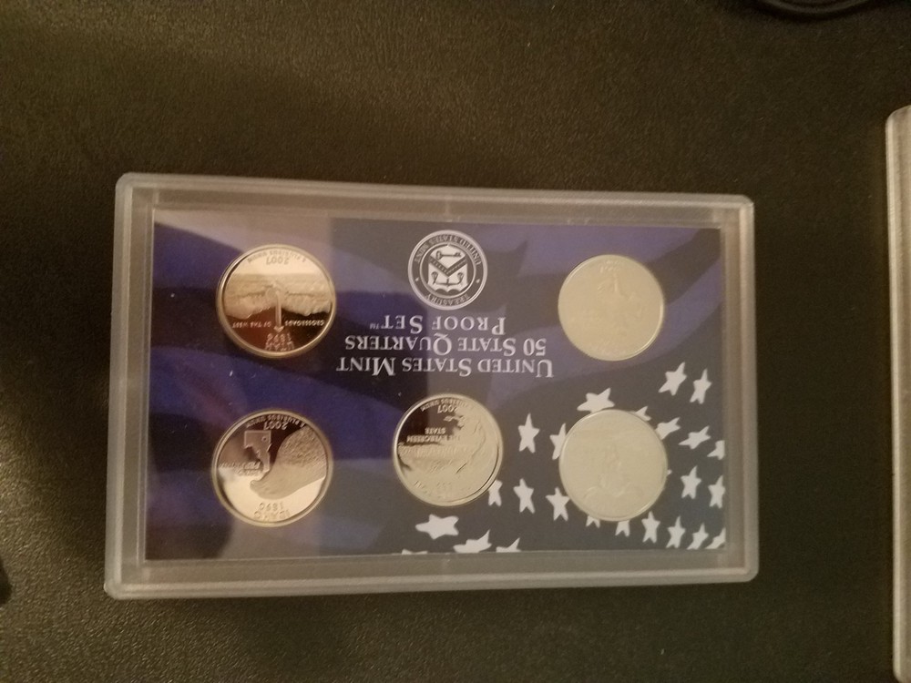 2007 united states mint proof set w/ coa