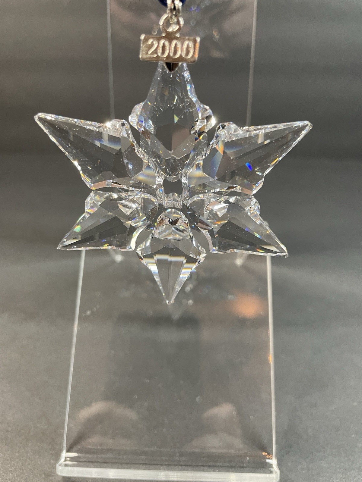 Swarovski Crystal 2000 Large Annual Edition Christmas Holiday Ornament 243452